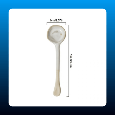 Ceramic Coffee Spoons (4 Piece)