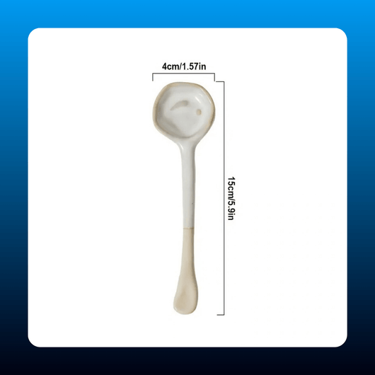 Ceramic Coffee Spoons (4 Piece)