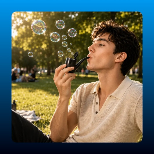 Bubble-Blowing Pipe