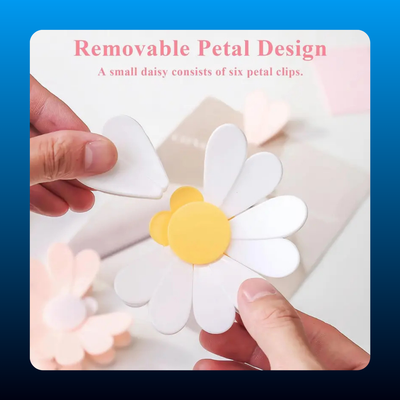 Magnetic Flower Chip Clips for Food Bags