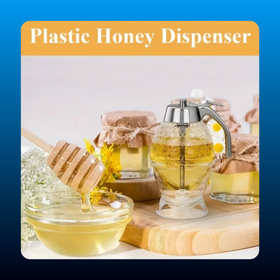 Honey Dispenser with Storage Rack