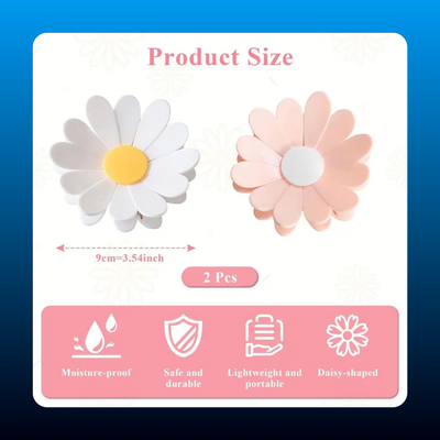 Magnetic Flower Chip Clips for Food Bags