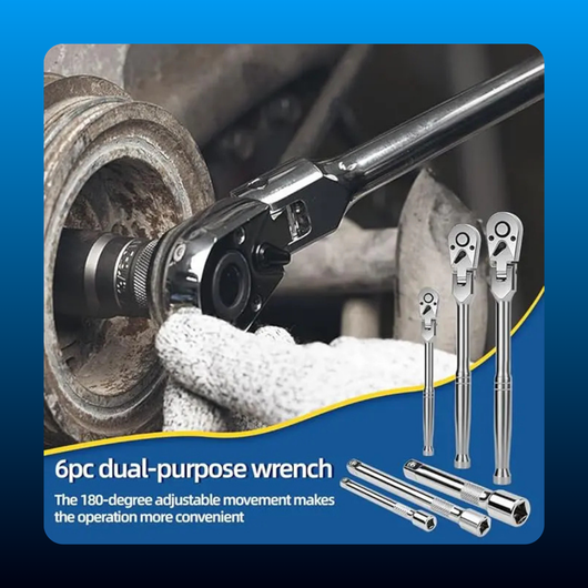 6-Piece Flex Head Ratchet Set