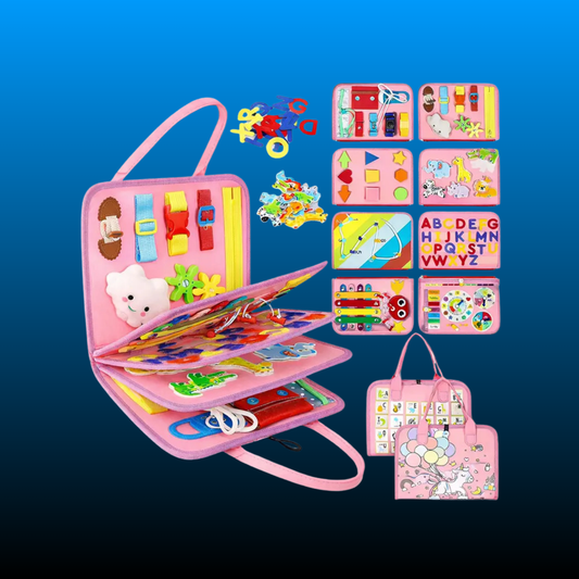 Pink Unicorn Busy Board