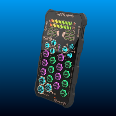 Handheld Digital Sound Card Mixer