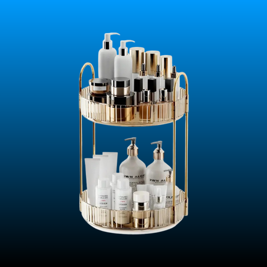 360° Rotating Makeup Organizer
