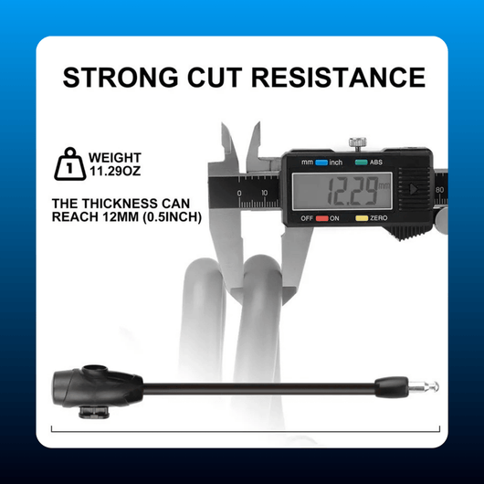 Heavy-Duty Bicycle Cable Lock
