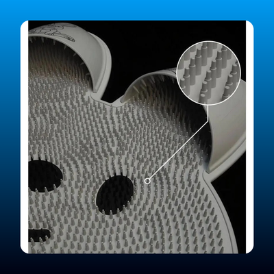 Silicone Exfoliating Shower Scrubber Foot Mat