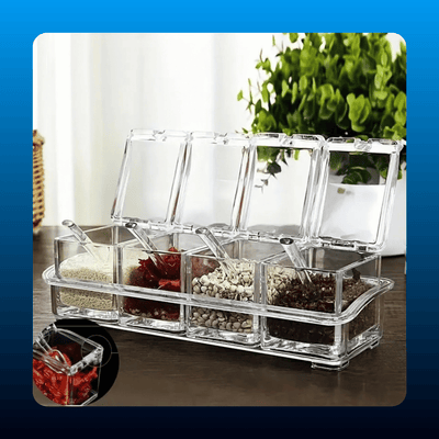 8-Piece Acrylic Spice Storage Set