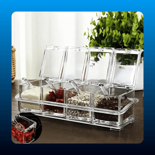 8-Piece Acrylic Spice Storage Set