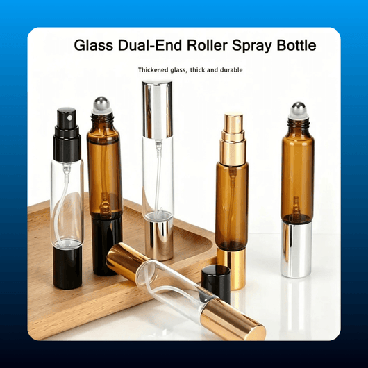Roller and Spray Bottles for Essential Oils