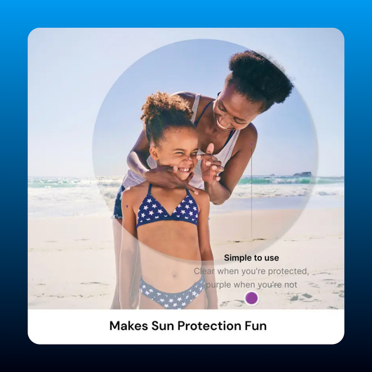 UV Detection Stickers for Sunscreen