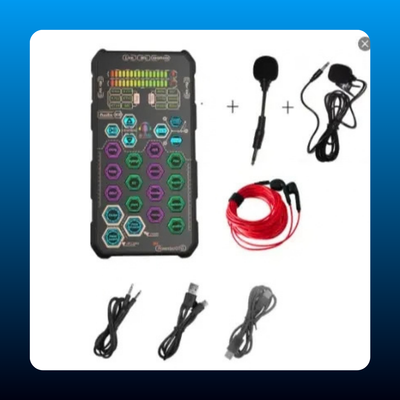 Handheld Digital Sound Card Mixer