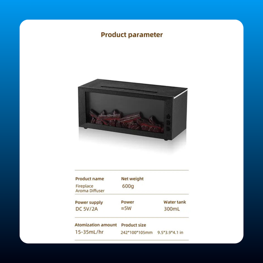 Flame Effect Aroma Diffuser