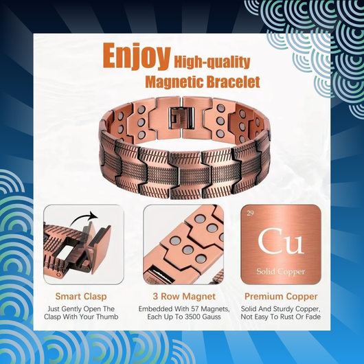 Wellness Copper Adjustable Bracelet