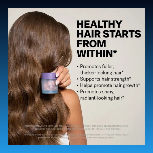 Hair Supplement for Stronger Denser Shinier Hair
