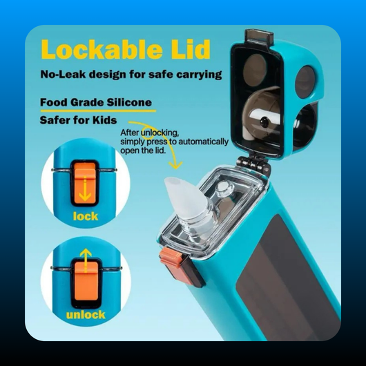 Portable Square Water Bottle Tumbler