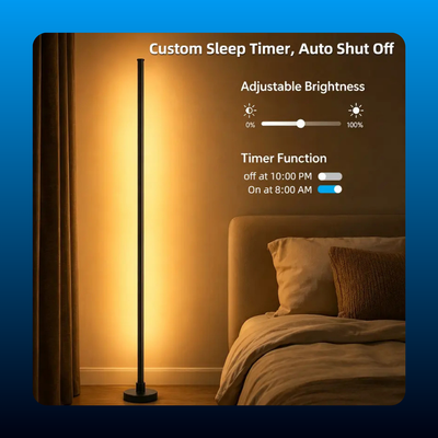 Smart RGB Corner Floor Lamp