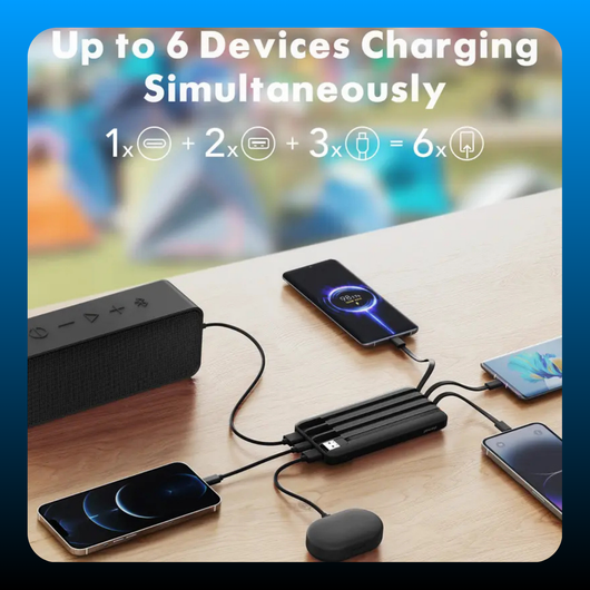 20,000mAh Ultra-Slim Power Bank & Portable Charger