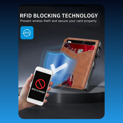 Minimalist Slim RFID Protection Wallet