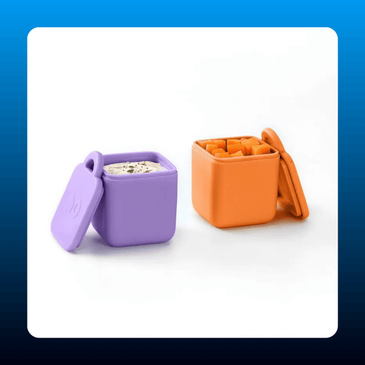 Square Dipping Sauce Containers (2 Pack)