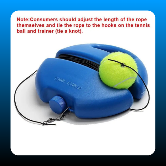 Tennis Training Ball with String