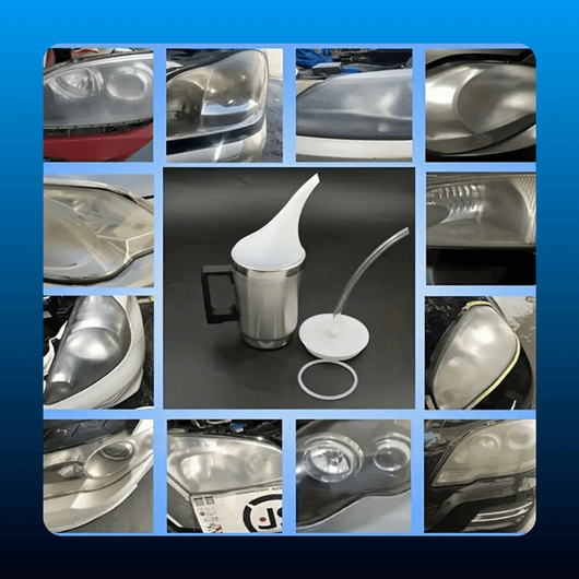 Car Headlight Polishing and Restoration Kit