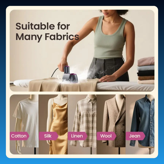 2-in-1 Steam Iron & Clothes Steamer
