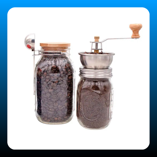 Coffee and Spice Grinder Lid for Mason Jars