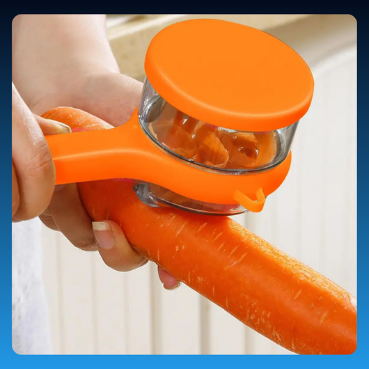 Peeling Knife with Peel Collector