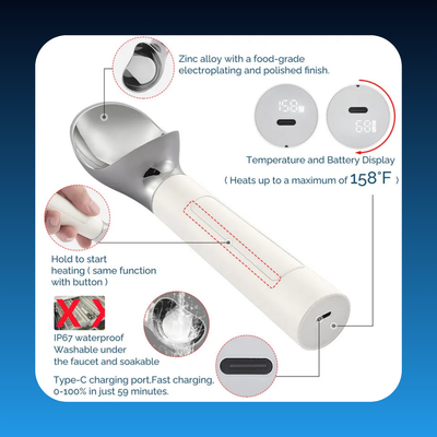Heated Ice Cream Scooper