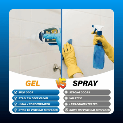 Heavy Duty Mold Remover Gel with Brush