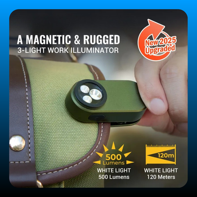 Portable Pocket Clip Flashlights