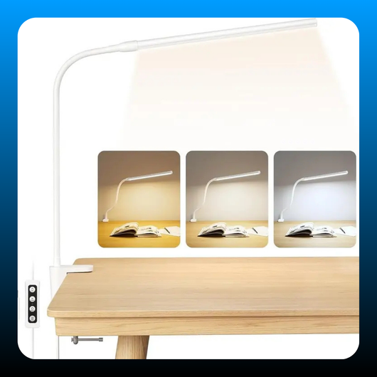 Clip-On LED Desk Lamp