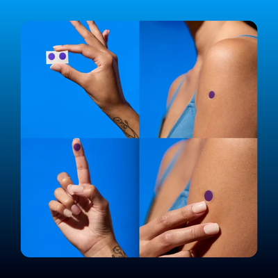 UV Detection Stickers for Sunscreen