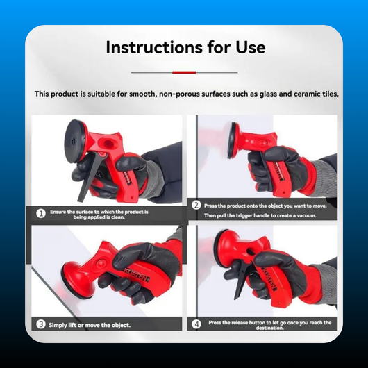 Pistol Grip Suction Cup