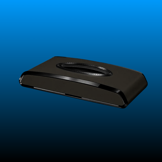 Leather Car Tissue Box Holder