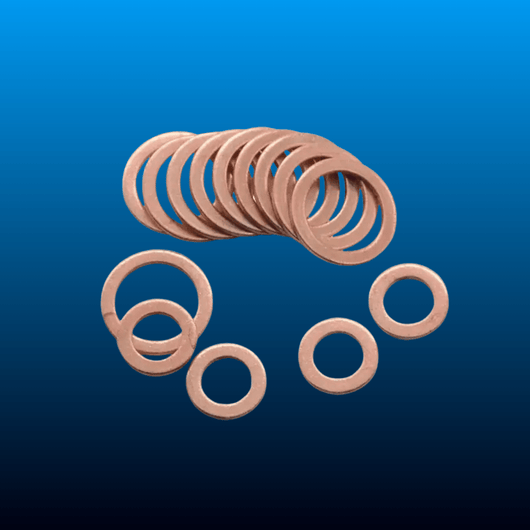 Copper Sealing Washer Assortment (100 Piece)