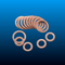 Copper Sealing Washer Assortment (100 Piece)