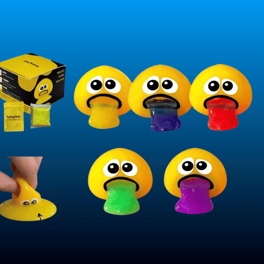 Puking Ball Squeeze Toy