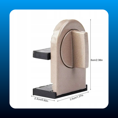 Heavy-Duty Aluminum Alloy Safety Locks for Sliding Doors & Windows