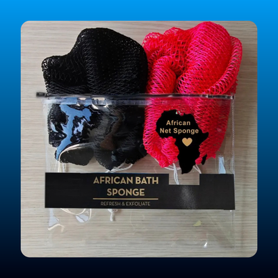 African Net Bath Sponges ( Pack)