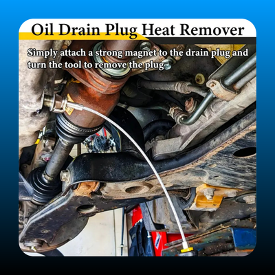 Heavy-Duty Magnetic Oil Drain Bolt Removal Tool