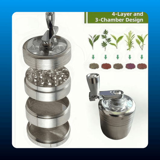 40mm 4-Piece Metal Herb Grinder