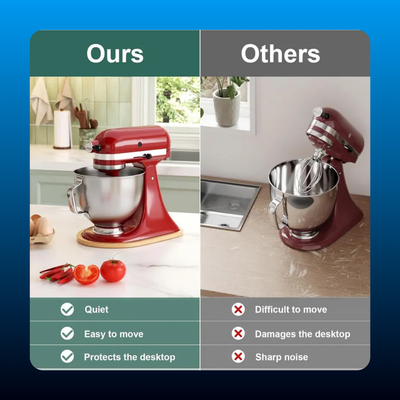 Bamboo Sliding Mat for Stand Mixers