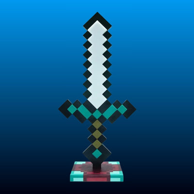 Pixel Craft Sword LED Lamp