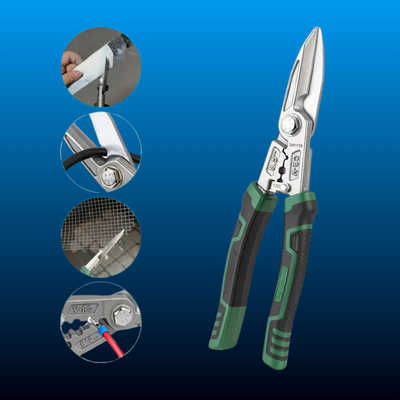 5 in 1 Heavy Duty Tin Snips Metal Shears