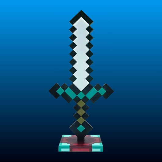 Pixel Craft Sword LED Lamp