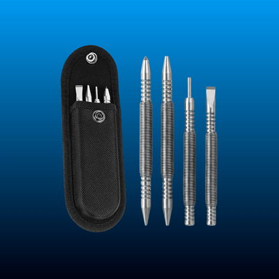 Professional 4-Piece Nail Setting Kit