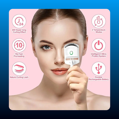 USB Rechargeable Heated Eyelash Curler